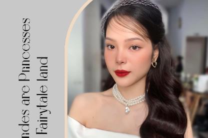 LAYOUT MAKE UP DỊU DÀNG CHO CÔ DÂU BUỔI CHỤP BY MJUSTUDIO